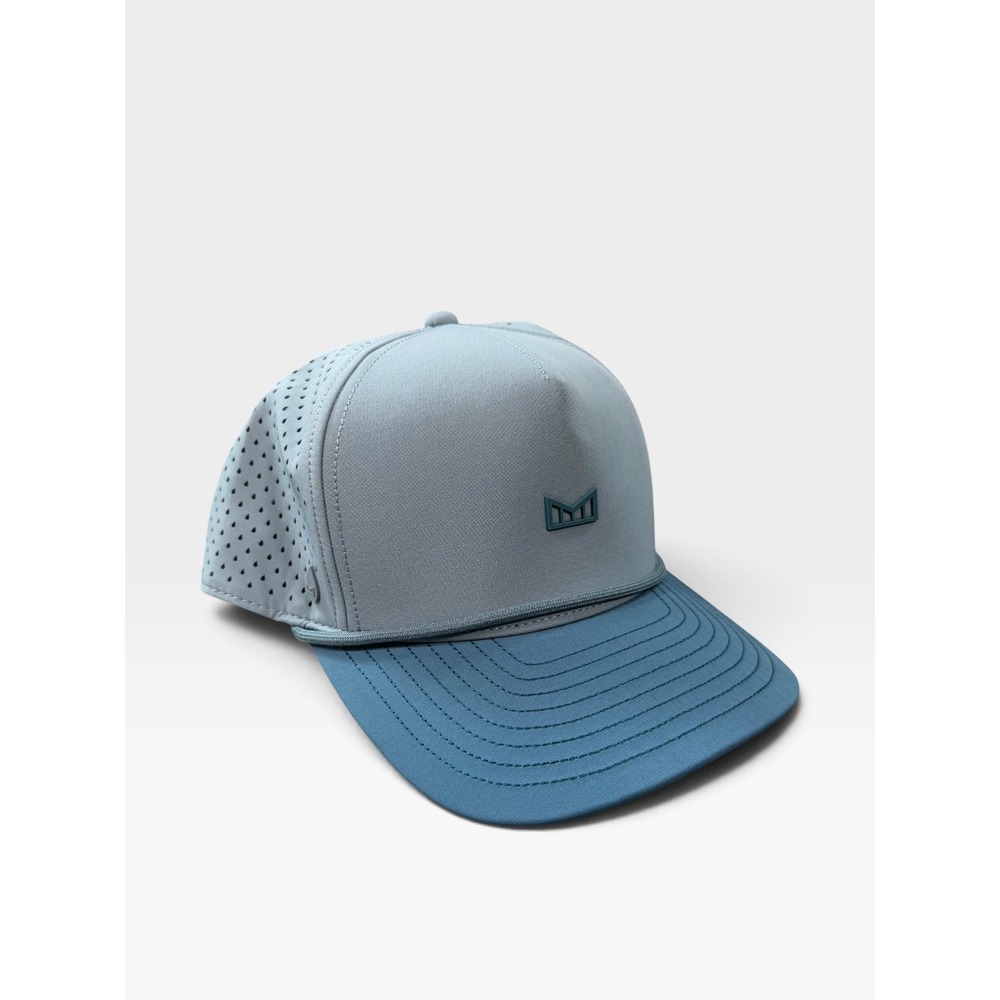 Melin Mens Odysea Hydro Odyssey Rope Icon Blue Performance Snapback Hat